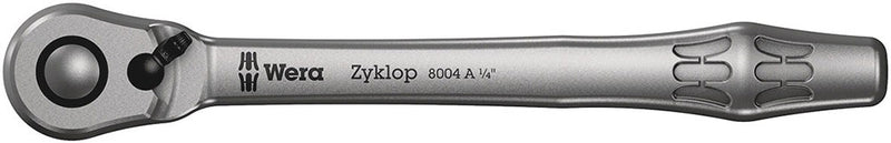 Load image into Gallery viewer, Wera 8004 a zyklop metal ratchet with switch lever and 1 4 drive
