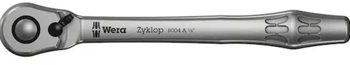 Load image into Gallery viewer, Wera 8004 a zyklop metal-ratel met omschakelpal met 1 4 -aandrijving , 1 4 duim x 141.0 mm - 1 stuk(s) - 05004004001
