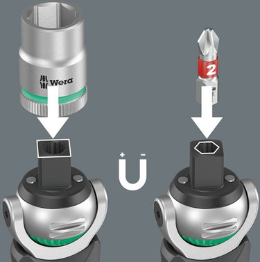 Wera 8009 zyklop pocket set 1, 13-delig - 05004280001