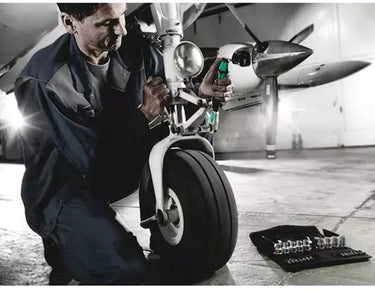 Wera 8100 sa all-in zyklop speed-ratelset, 42-delig gereedschapsset (zwart groen, 1 4 -aandrijving, met vasthoudfunctie, metrisch)