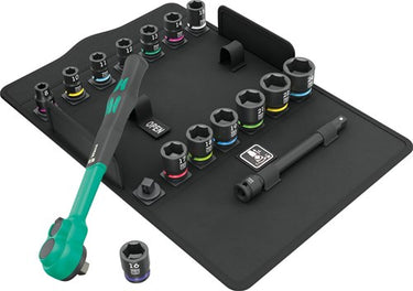 Wera 8100 sb 12 zyklop comfort 05005530001 omschakelratelset metrisch 3 8 16-delig