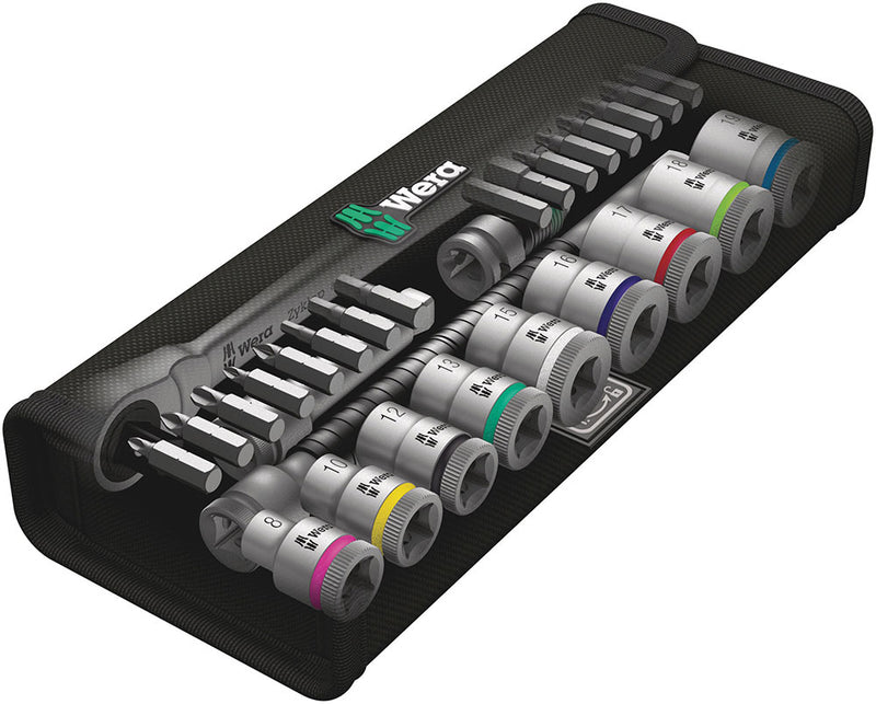 Load image into Gallery viewer, Wera 8100 sa 8 zyklop metal ratchet set (3 8 )
