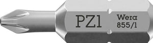 Wera 855 1 z bits pozidriv, pz 1 x 25 mm - 1 stuk(s) - 05072080001