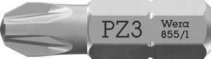 Wera 855 1 z bits pozidriv, pz 3 x 25 mm - 1 stuk(s) - 05072084001