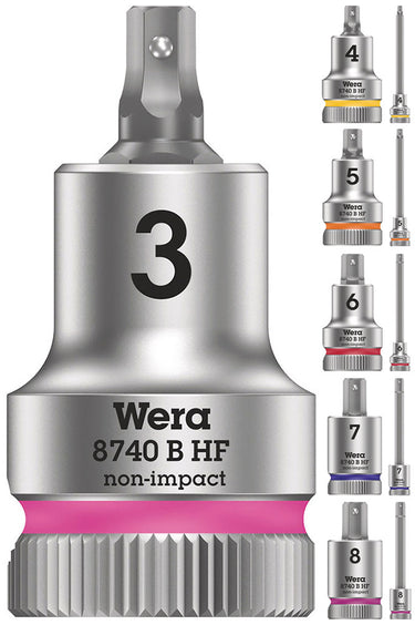 Wera 8740 b hf zyklop bit socket 3 8
