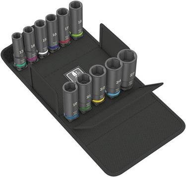 Wera impaktor deep set 1 05004841001 dopsleutelinzetset 1 2 11-delig