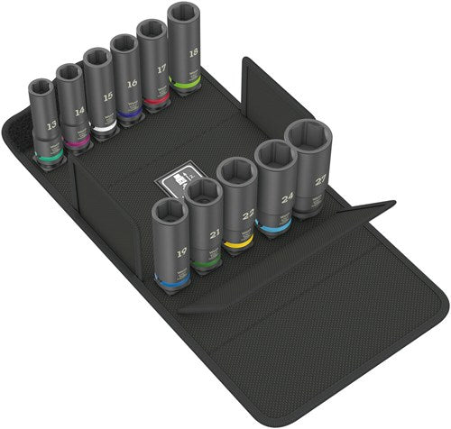 Wera impaktor deep set 1 05004841001 dopsleutelinzetset 1 2 11-delig