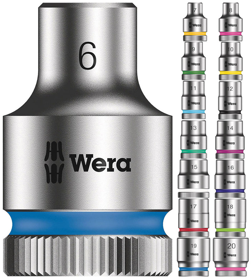 Load image into Gallery viewer, Wera 8790 hmb zyklop 3 8 socket
