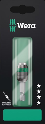 Load image into Gallery viewer, Wera 889 4 1 k rapidaptor universele bithouder, 1 4 duim x 50 mm - 1 stuk(s) - 05073421001

