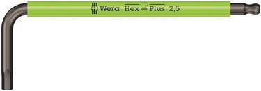 Wera 950 spks stiftsleutel multicolour, metrisch, 2.5 x 63 mm - 05022671001