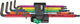 Wera 967 9 tx xl multicolour 1 multicolour stiftsleutelset, lang, 9 -delig - 1 stuk(s) - 05024480001