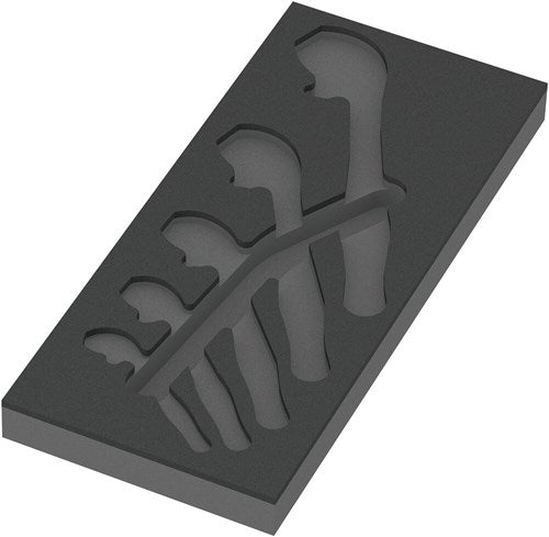 Load image into Gallery viewer, Wera 9832 schuimrubberen inzetstuk voor 6004 joker set 1, zonder gereedschap, 172 x 30 x 392 mm - 05137332001
