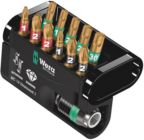Afbeelding laden in galerijviewer, Wera bit-check 12 diamond 1, 12 -delig - 1 stuk(s) - 05057421001
