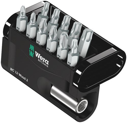 Load image into Gallery viewer, Wera bit-check 12 wood 2, 12 -delig - 1 stuk(s) - 05057422001
