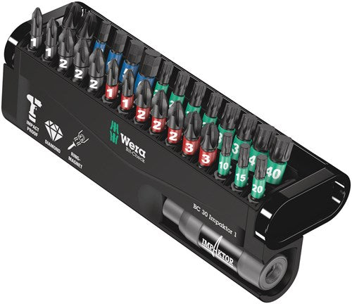 Wera bit-check 30 impaktor 1, 30 -delig - 1 stuk(s) - 05057690001