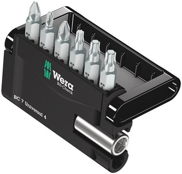 Wera bitassortiment, bit-check 7 universal 4 | ph pz tx | 7-delig | 1 stuks - 05135810001