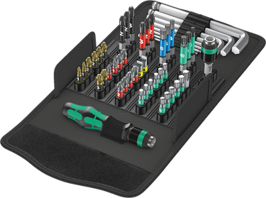 Wera kraftform kompakt 100 gereedschapsset (52-delig)