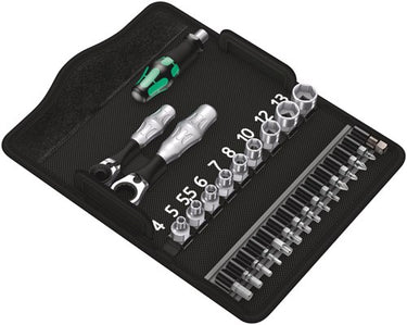 Wera kraftform kompakt zyklop mini 2 set gereedschapsset (2 zyklop bitratels, 1 4 )