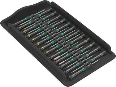 Wera kraftform micro 12 electronics elektronica-schroevendraaierset 12-delig - 05134000001