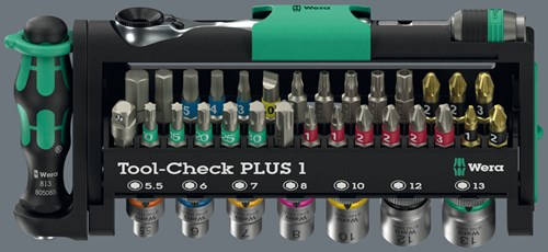 Wera tool-check plus 1, 39‑delig 05049055001
