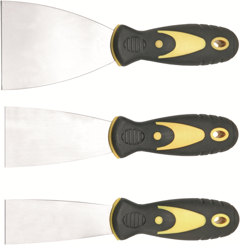 Load image into Gallery viewer, Werkzeyt set spatels rvs 3dlg - b27653
