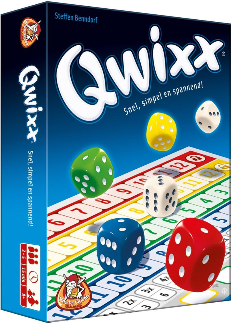 Load image into Gallery viewer, White goblin games qwixx dobbelspel
