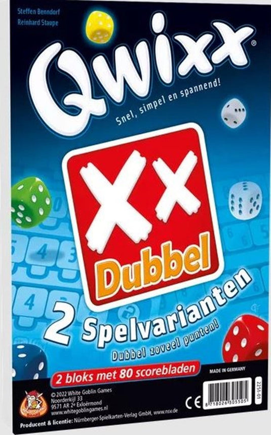 White goblin games white goblin qwixx dubbel