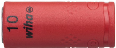 Wiha 246230 dopsleutelinzet geïsoleerd 1 4 buitenzeskant 10.0 mm x 42 mm - 43095