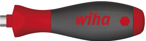 Load image into Gallery viewer, Wiha 28102 schroevendraaier met bithouder softfinish magnetisch 1 4 112 mm - 32160
