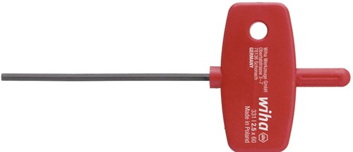 Load image into Gallery viewer, Wiha 331020060 stiftsleutel met sleutelgreep zeskant chemisch gezwart 2.0 mm - 00895
