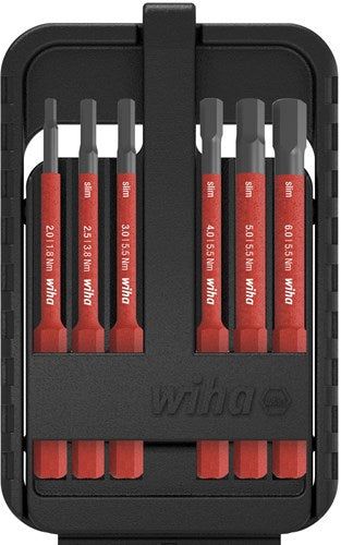 Load image into Gallery viewer, Wiha 43156 | bitset slimbit electric | 6-delig - 43156
