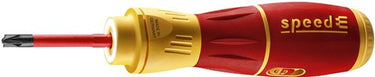 Wiha 44318 | e-schroevendraaier speede® ii electric | 7-dlg | met slimbits | 2x 1.6ah accu en usb-oplader in l-boxx mini - 44318