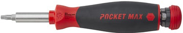 Wiha 45292 | pocketmax® magnetic | schroevendraaier met bitmagazijn | 8 bits | 1 4 - 45292