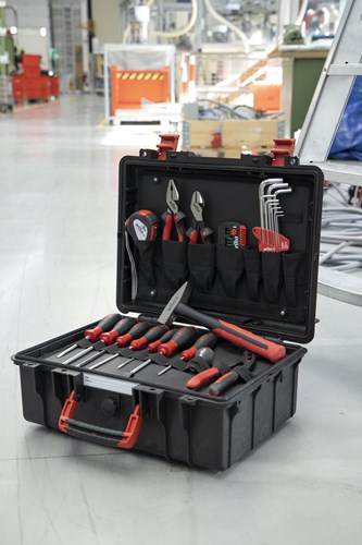 Load image into Gallery viewer, Wiha 9300-71403 gereedschapskoffer basic set l mechanisch | 18 delig - 45531
