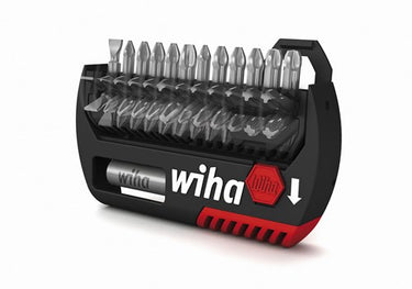 Wiha bitset flipselector standard 25 mm (zwart rood, torx® 13-delig 1 4 c6,3 met riemclip)