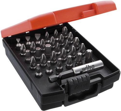 Load image into Gallery viewer, Wiha bitset standard 25 mm assorti 32-delig 1 4 c6,3 incl. box - 26252 - 26252
