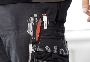 Wiha inklapbaar mes | inclusief 6 heavy duty mesjes - sb246279