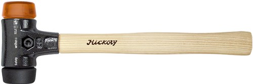 Wiha kunststof hamer safety | middelzacht hard | met hickorysteel | rond-slagkop | 30 mm - 26611 - 26611