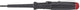 Wiha sb2557 spanningszoeker 150-250 volt sleufkop zwart, met clip in blister 3.0 mm - 31771