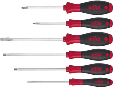 Wiha schroevendraaierset softfinish 7153 (zwart rood)