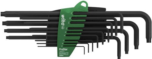 Wiha stiftsleutelset in prostar houder, 14-delig (zwart)