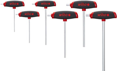 Wiha zeskant haakse schroevendraaierset 2.5 mm, 3.0 mm, 4.0 mm, 5.0 mm, 6.0 mm, 8.0 mm 6-delig