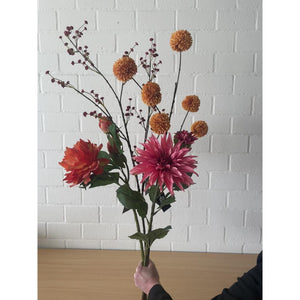 Roberts collection kunsttak gipskruid kers 115cm