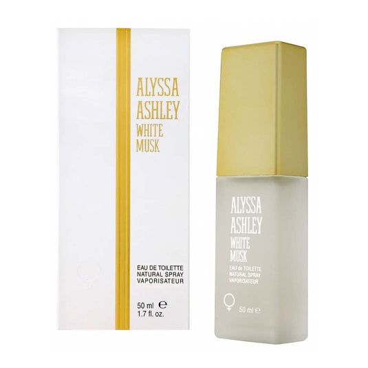 Alyssa ashley eau de toilette spray white musk 50ml unisex