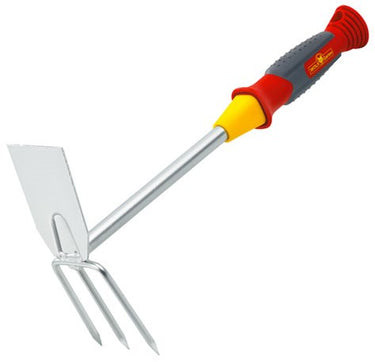 Wolf-garten ln-2k dubbelhakje cultivator (rood geel)