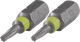 Wolfcraft - bitset - torx - t8 - t9 - 2 delig - 2495000