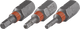 Wolfcraft bits solid | binnenzeskant 2.0, 2.5, 3.0 | 3-delig - 1339000