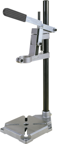 Wolfcraft - boorstandaard met bankschroef voor boormachine - universeel - tafelboormachine - kolomboor - machineklem - 3406301