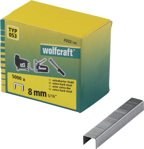 Wolfcraft breedrugnieten | type 053 | staal | 8mm | 5000 stuks - 7032100