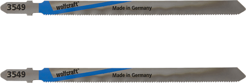 Load image into Gallery viewer, Wolfcraft decoupeerzaagblad | hss | l=130mm | t-schaft | 2 stuks - 3549000

